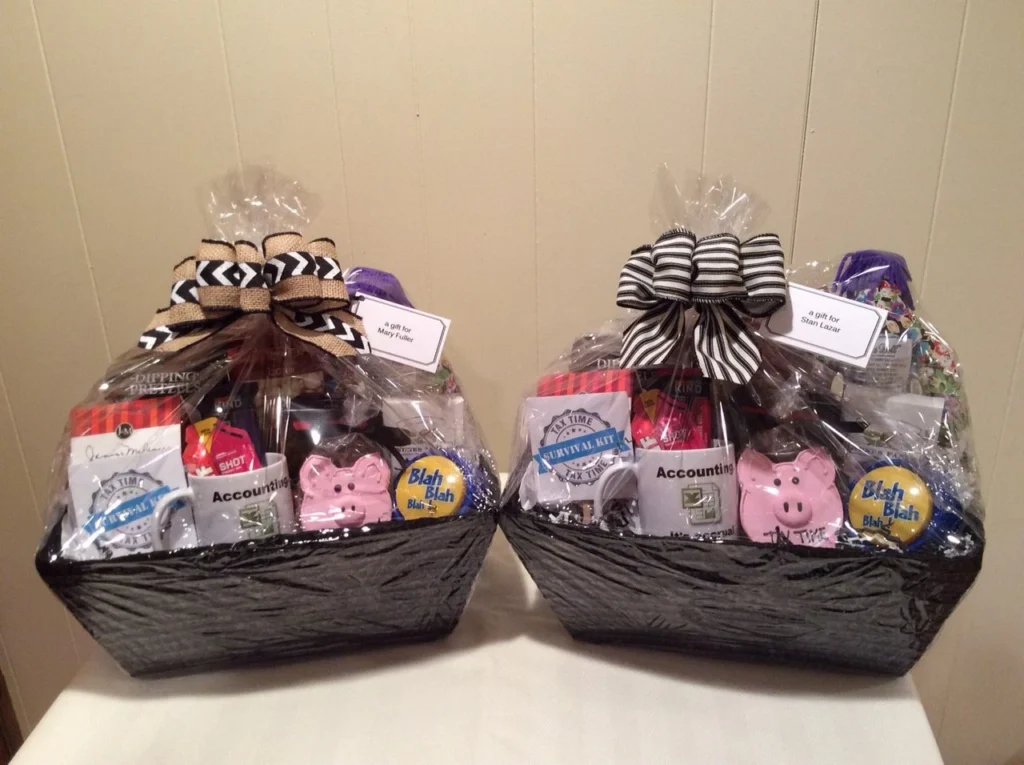Gift baskets for corporate clients