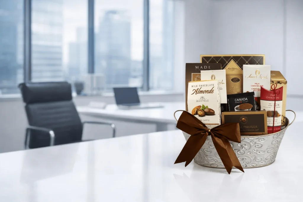 Gift baskets for corporate clients